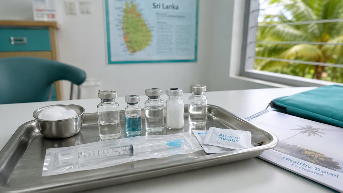 Vaccines to Consider Before Traveling to Sri Lanka